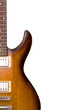 Brown electric guitar Brown electric guitar