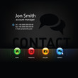 Web site design template.