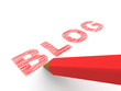 pencils depicting text blog