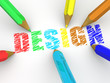 Pencils  drawing design