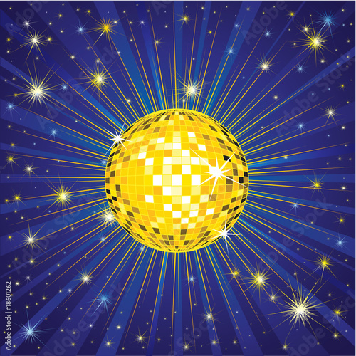 disco-ball and pattern