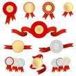 Vector set of golden tags Vector set of golden tags
