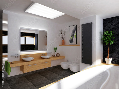 Modern Bathroom Photo Gallery on Photo  Modern Bathroom    Krissu  18608274