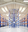 empty warehouse racks empty warehouse racks