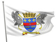 Saint Barthelemy National Flag