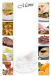 Menú para restaurante.