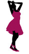 Female Ballerina Silhouette