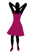 Female Ballerina Silhouette