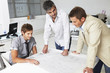Young architects at work