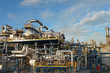 Oil refinery plant