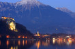 lago di notte