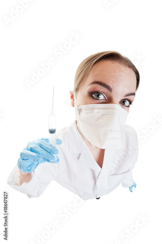 Nurse With Needle