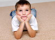 Portrait Beautiful the boy of preschool age