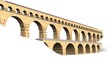 Aquäduktbrücke Pont du Gard Aquäduktbrücke Pont du Gard