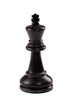 Chess game piece. Black King