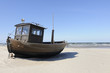 Kutter am Strand