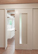 Blick ins Badezimmer