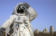 Astronaut in park