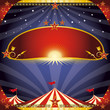 greeting circus flyer