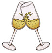 Silvester, Sylvester, Sekt, Party, Champagne, Neujahr Silvester, Sylvester, Sekt, Party, Champagne, Neujahr