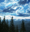 Winter mountains