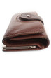 well-used leather purse