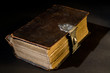Old Bible on Black Old Bible on Black