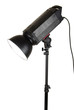 Small studio flash with cord