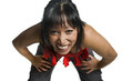 Frau lachen