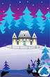 New year fairy landscape