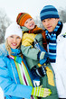 happy family outdoor
