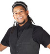 Handsome African businessman