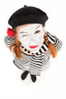 Mime comedian portrait Mime comedian portrait