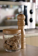 Pepper shaker and ginger roots