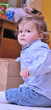 Little Girl Playing at Home I
