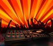 nightclubing - electro music background