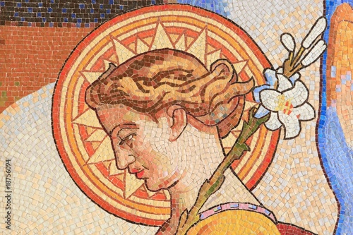 Photo: Heiligenschein,Scuola Mosaicisti Friuli,Spilimbergo,Italia Heiligenschein,Scuola Mosaicisti Friuli,Spilimbergo,Italia