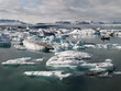 Icebergs in Jokulsarlon, Iceland Icebergs in Jokulsarlon, Iceland