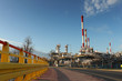 Oil refinery plant