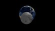 Transparent Looping Earth