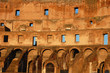 Colosseum Rome Italy interior detail