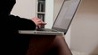 young business woman at work