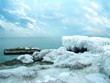 The freezed sea