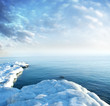 Ice seacoast