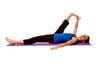 Woman in Yoga Position