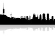barcelona skyline and landmarks barcelona skyline and landmarks