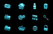 Web and internet  icons.