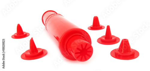 Photo: Cake decorator icing syringe Cake decorator icing syringe