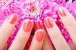 care for beautiful woman hands