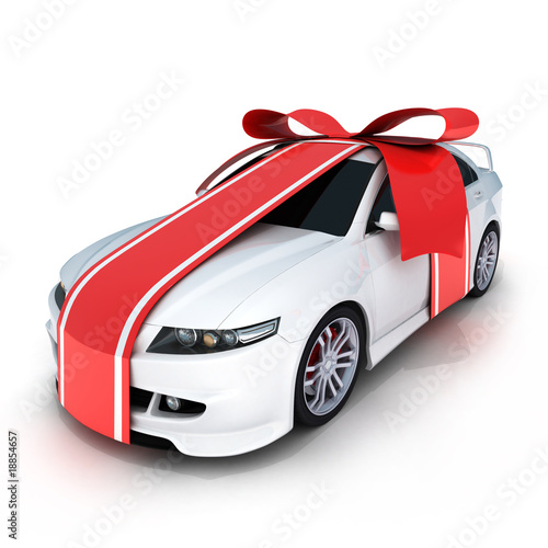 Illustration: Gift car Gift car